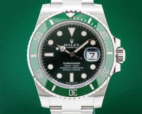 men's rolex submariner green|submariner rolex green price.